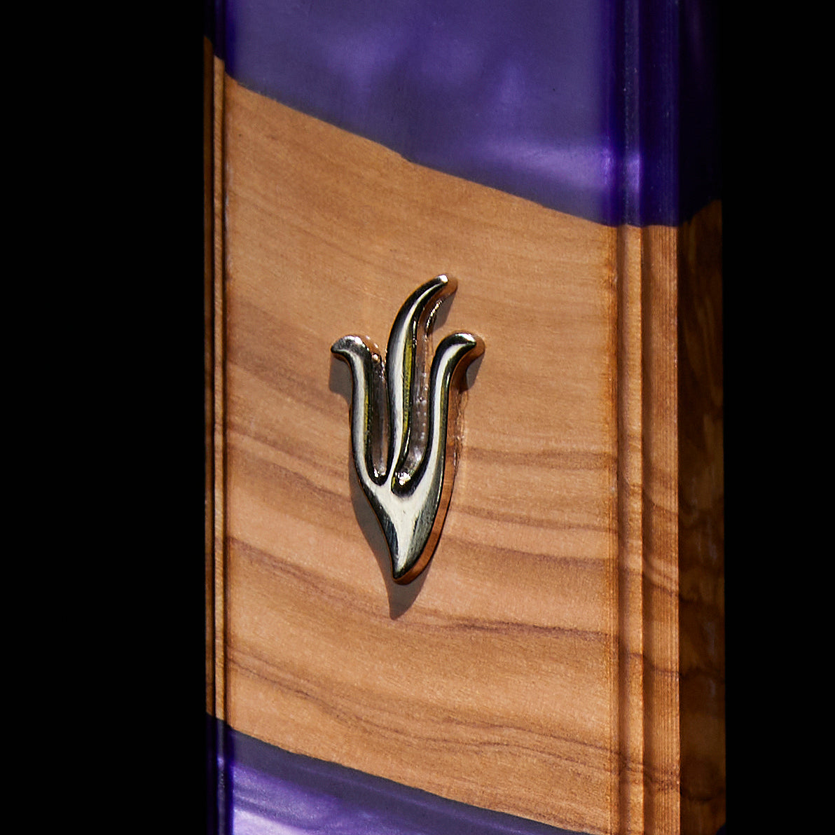 Tradition with Innovative Design: Wooden Mezuzah with Acrylic Shield